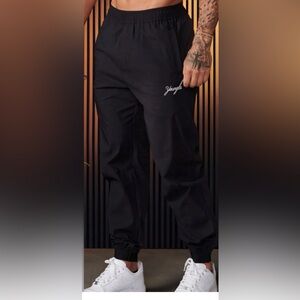 YoungLA 225 Airwave Joggers, Size XL Black